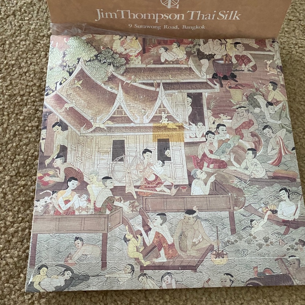 Vintage Jim Thompson Silk Scarf - Picture 3 of 10